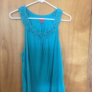 Turquoise Tank Top